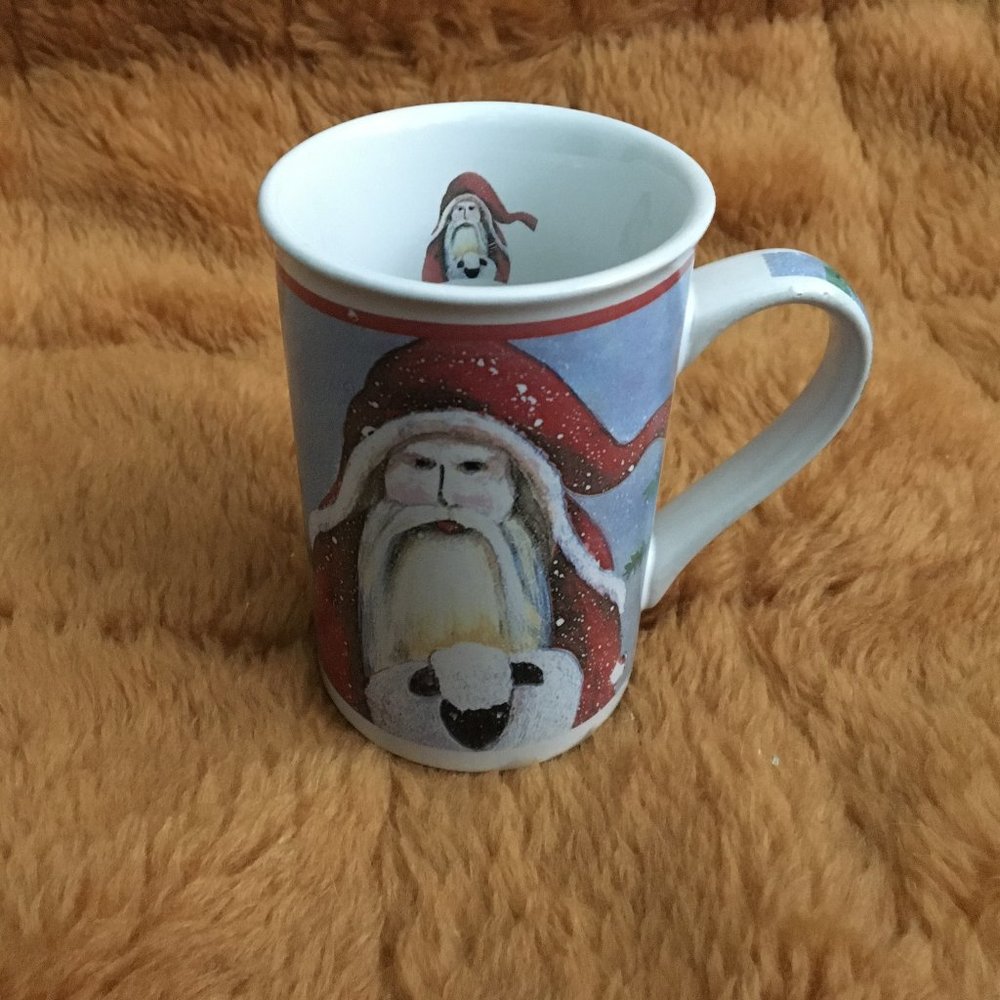 Santa Coffee Cup